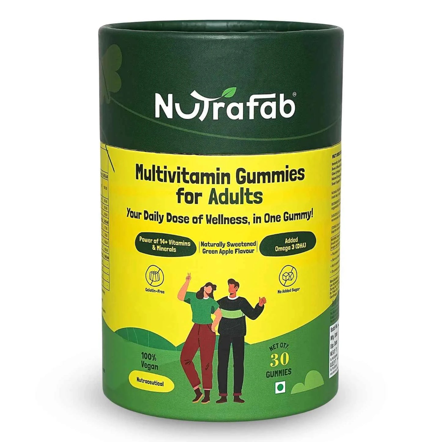 Nutrafab Multivitamin Gummies for Adults