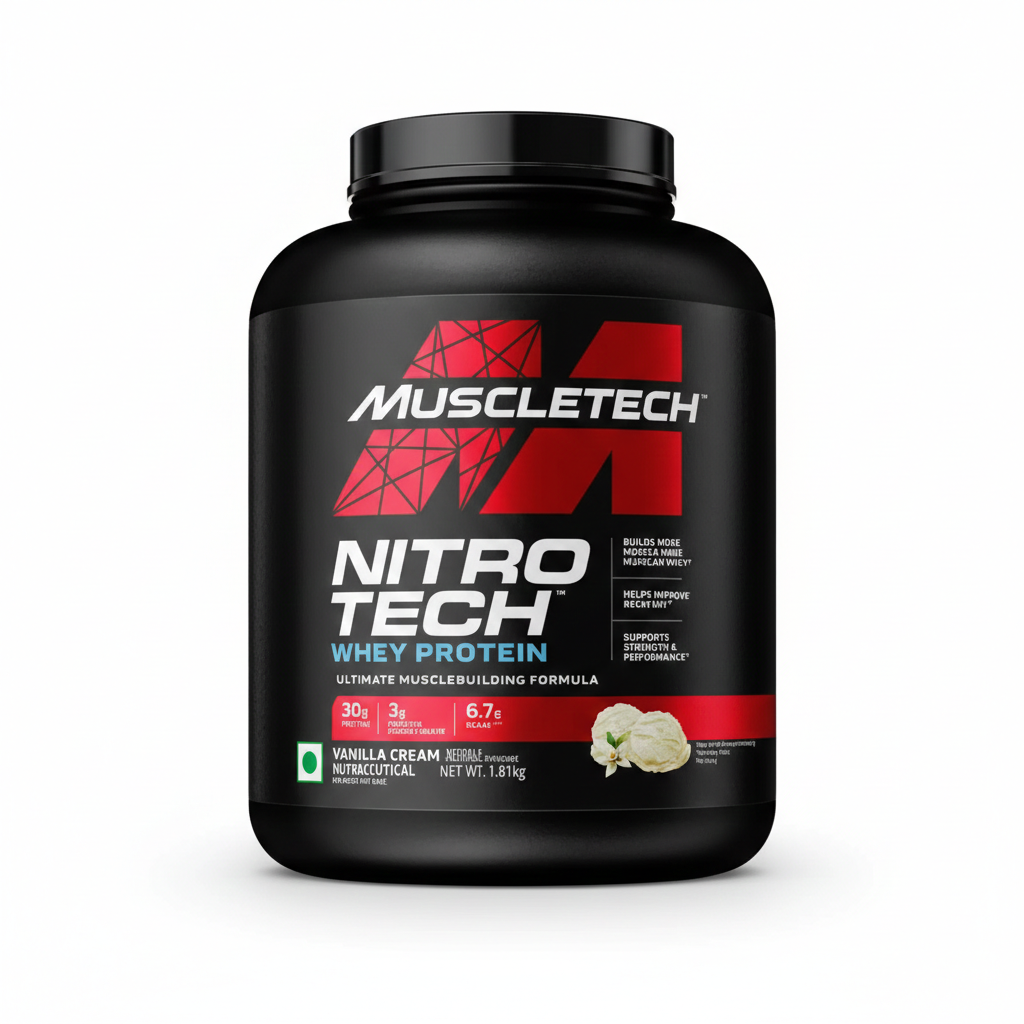 Muscletech Nitro-Tech Whey Protein -Vanilla Cream 1 Kg