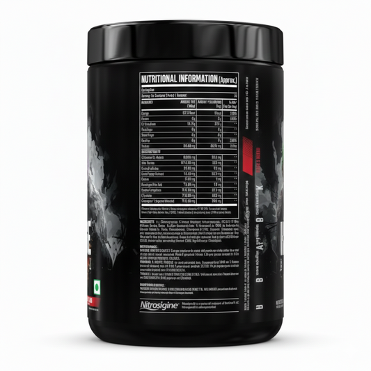Bigmuscles Nutrition Karnage Black Preworkout | Massive Pump | Laser Focus