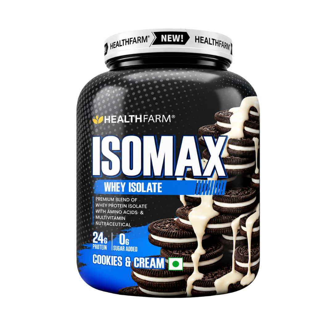 Healthfarm ISO MaxWhey Protein – Cookies & Cream 2kg
