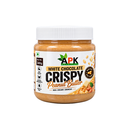 APK Nutrition White Chocolate Crispy Peanut Butter 340g