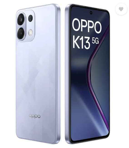 OPPO K13 5G with 7000mAh and 80W SUPERVOOC Charger in-The-Box, ICY Purple (8GB, 256GB)