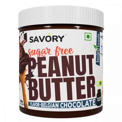 Savory Belgian Chocolate Peanut Butter Sugar Free