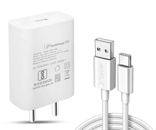 Original Vivo 44w Flash Charge Power Wall Adapter