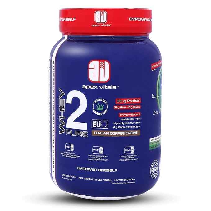 apex vitals whey 2 pure isolate