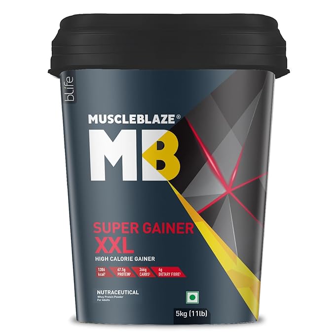 MuscleBlaze Super Gainer XXL Powder 5kg