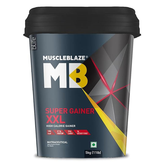 MuscleBlaze Super Gainer XXL Powder 5kg