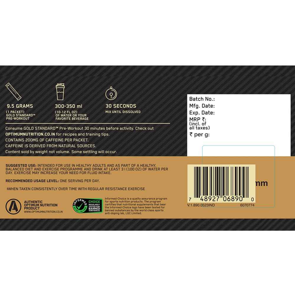 Optimum Nutrition (ON) Gold Standard Pre-Workout