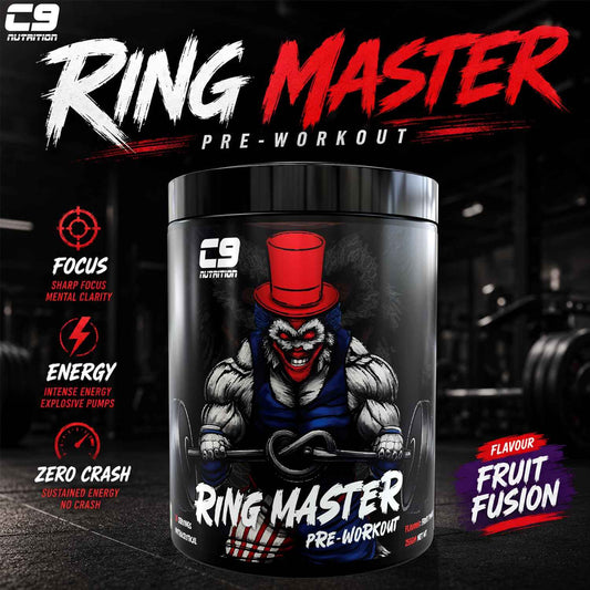 C9 Ring Master Pre-Workout Fruit Fusion 30 Servings