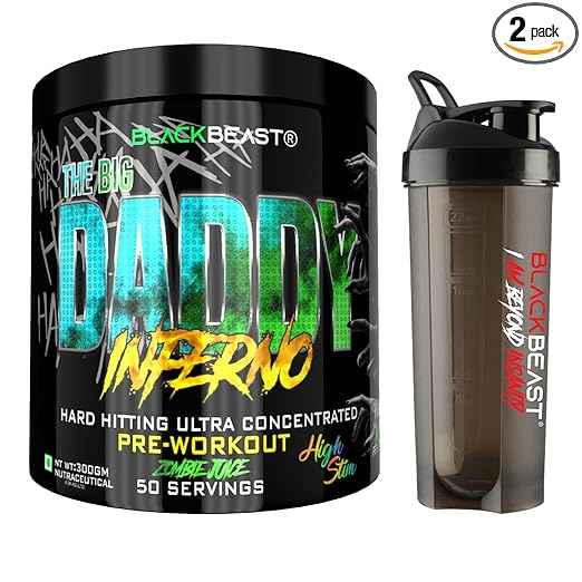 Black Beast The Big Daddy Inferno Pre workout (ZOMBIE JUICE)