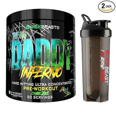 Black Beast The Big Daddy Inferno Pre workout (ZOMBIE JUICE)