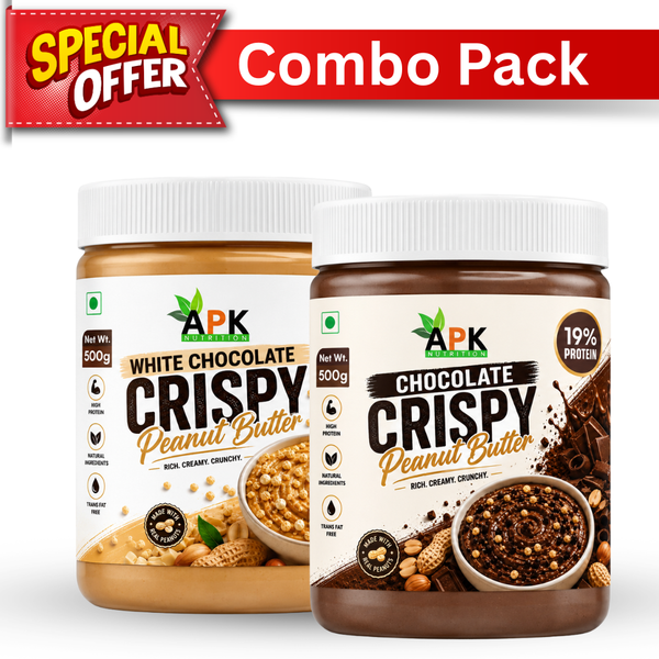 APK Nutrition Crispy Peanut Butter 2-Pack (1kg x 2)