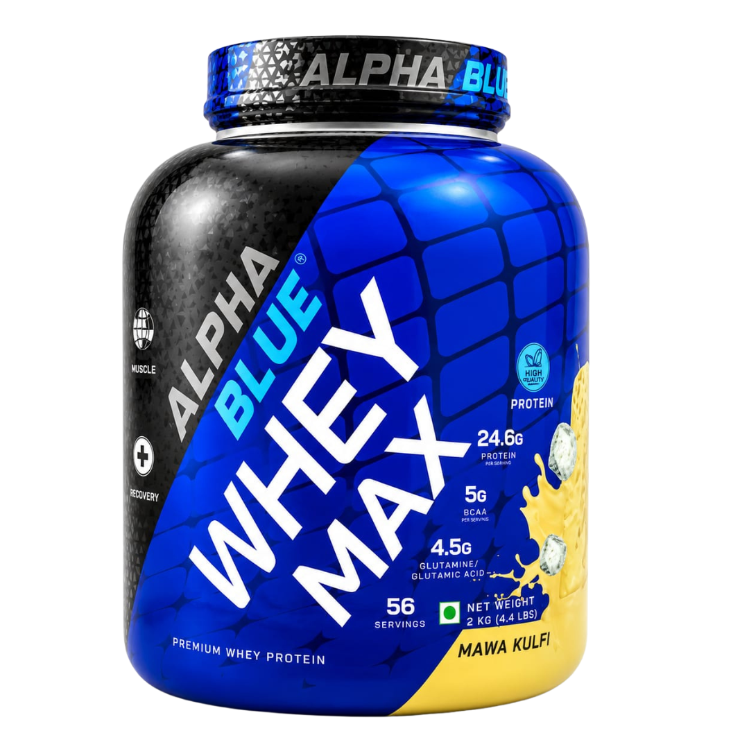 Alphablue Whey Max Protein Mawa Kulfi 2kg