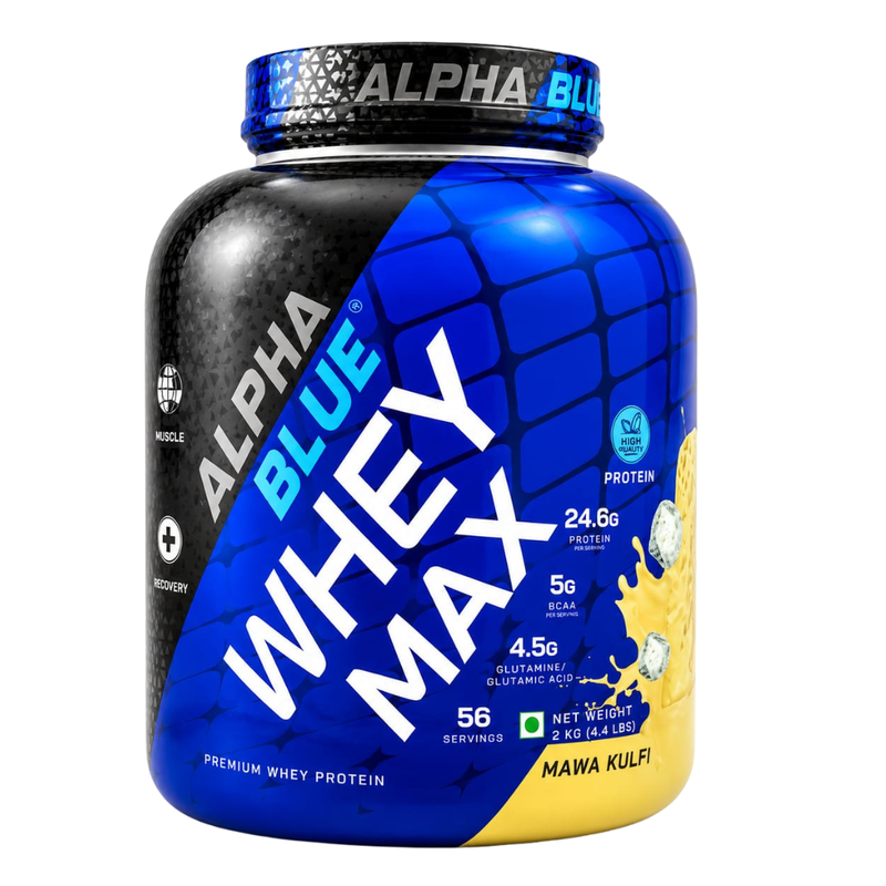 Alphablue Whey Max Protein Mawa Kulfi 2kg