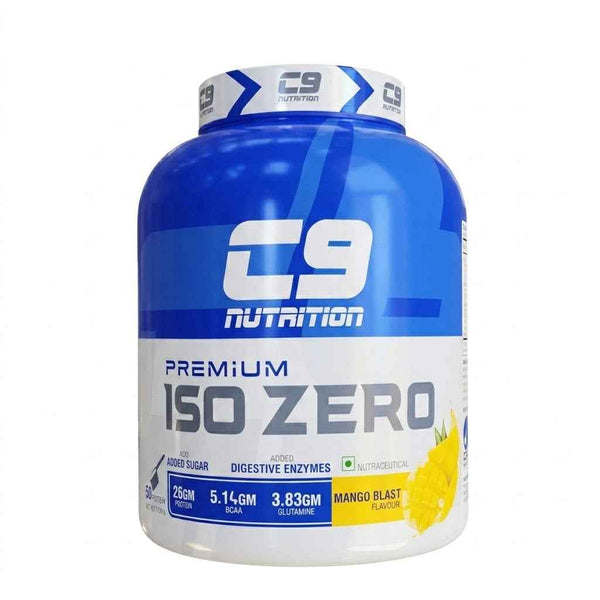 C9 Nutrition Premium ISO ZERO Whey Isolate (2kg, 60 Servings) – Mango Blast