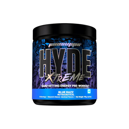 ProSupps Hyde Xtreme Pre-Workout - Blue Razz (30 Servings)