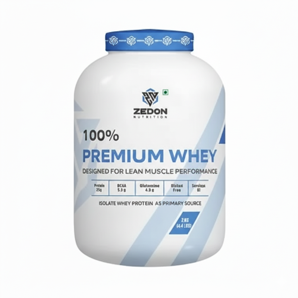 Zedon Nutrition 100% Premium Whey Protein 2Kg