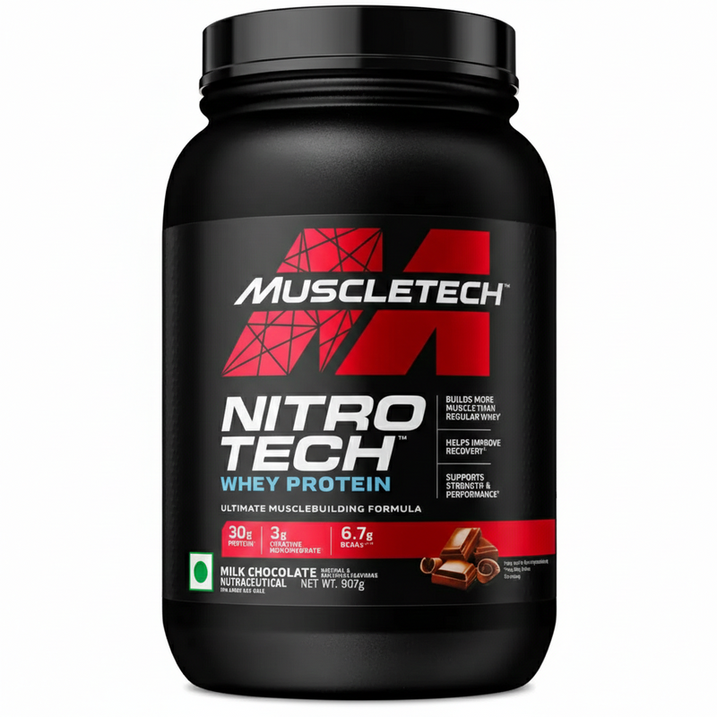 Muscletech Nitro-Tech Whey Protein -Milk Chocolate 2kg