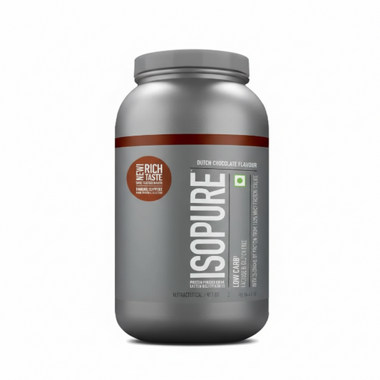 Isopure Whey Protein Isolate Powder - 2kg | Dutch Chocolate