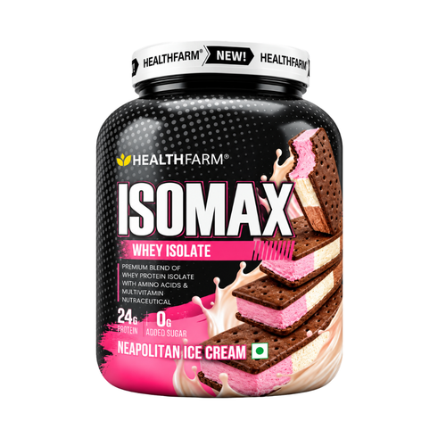 Healthfarm ISO MaxWhey Protein – Nepolian Icecream 2kg