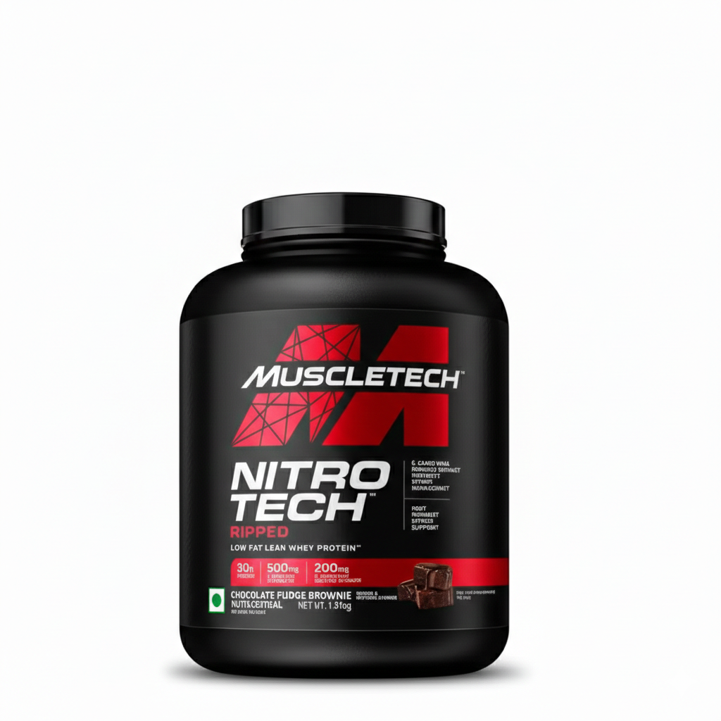 MuscleTech Nitro-Tech Ripped Whey Protein Powder 2Kg