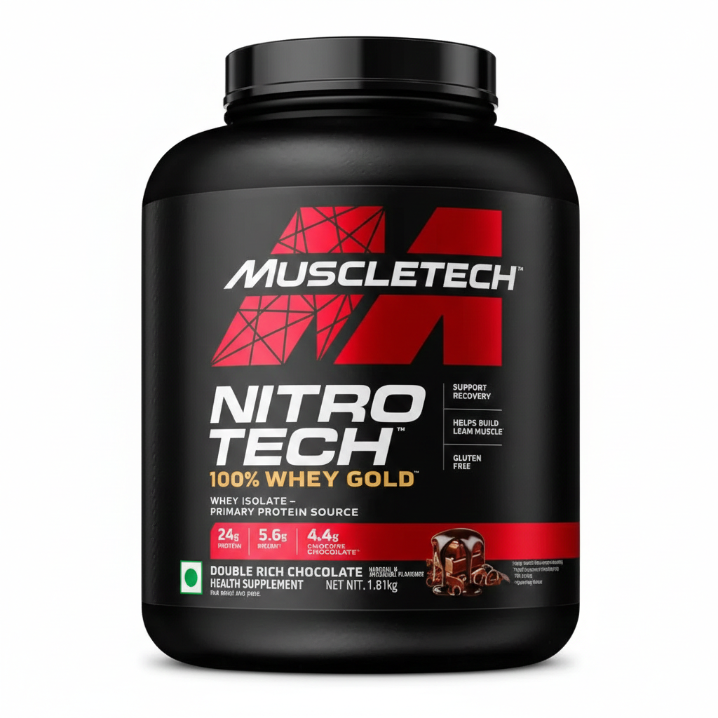 Muscletech Nitro-Tech 100% Whey Gold Double Rich Chocolate 2kg