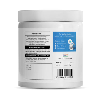 Wellcore Pure Creatine Kiwi Kick - Micronised Creatine Monohydrate-83 serving
