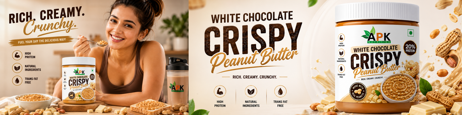 APK Nutrition White Chocolate Crispy Peanut Butter