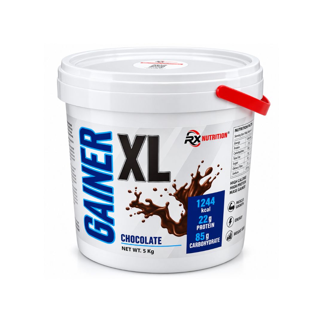 RX Nutrition Mass Gainer XL – Chocolate (5 kg Bucket)