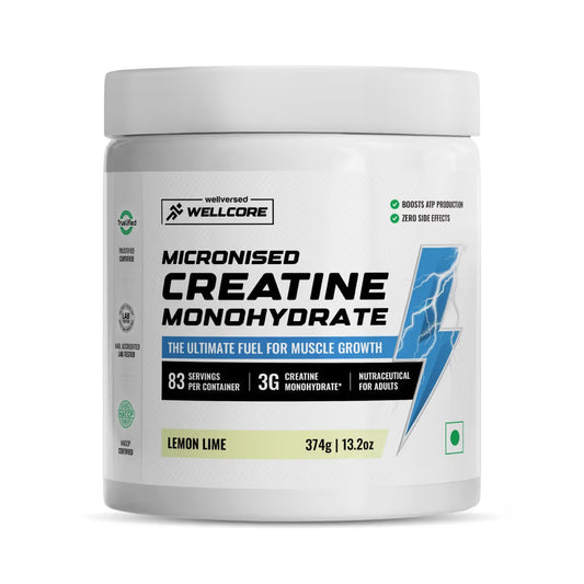 Wellcore Creatine Lemon Lime 83 Servings