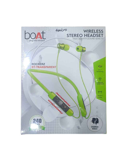boAt Rockerz BT-Transparent wireless stereo headse