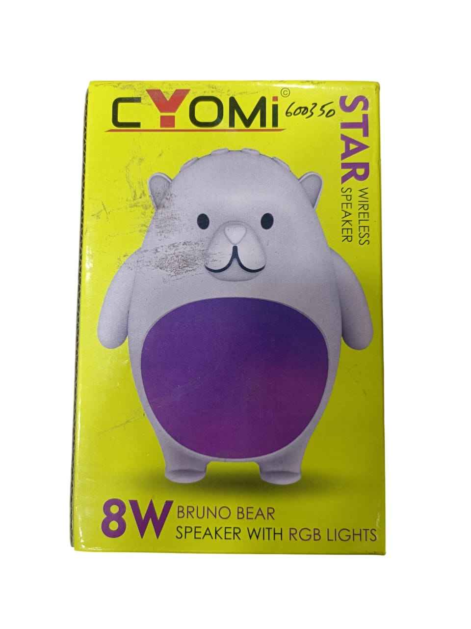 The CYOMI Bruno Bear is a wireless speaker shaped like a bear.