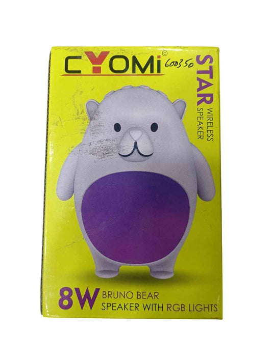 The CYOMI Bruno Bear is a wireless speaker shaped like a bear.