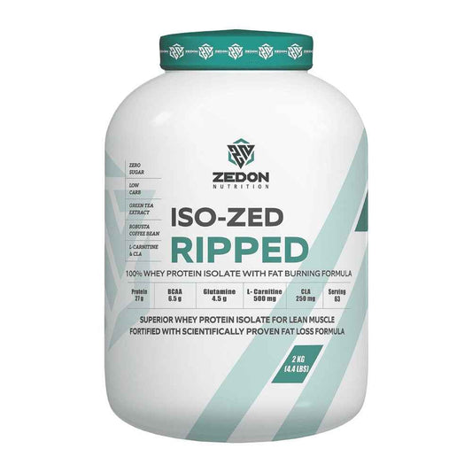 Zedon Nutrition ISO-ZED Ripped Whey Protein Powder 2Kg