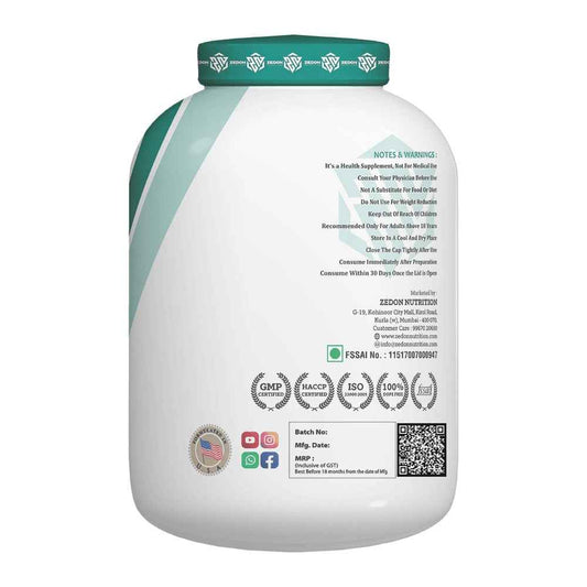 Zedon Nutrition ISO-ZED Ripped Whey Protein Powder 2Kg