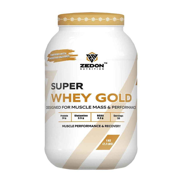 zedon - Super Whey Gold Whey Protein Powder 1Kg
