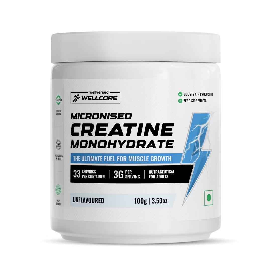 Wellcore - Pure Micronised Creatine Monohydrate Unflavoured