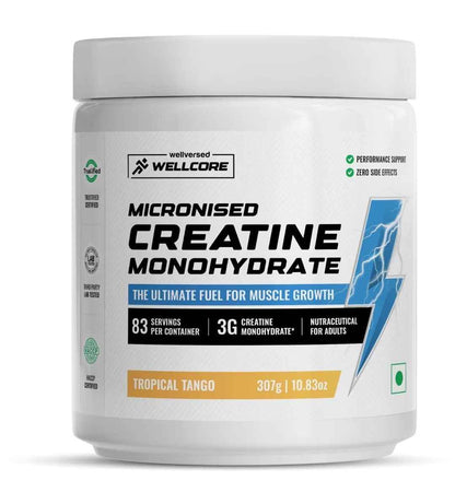 Wellcore - Pure Micronised Creatine Monohydrate Tropical Tango