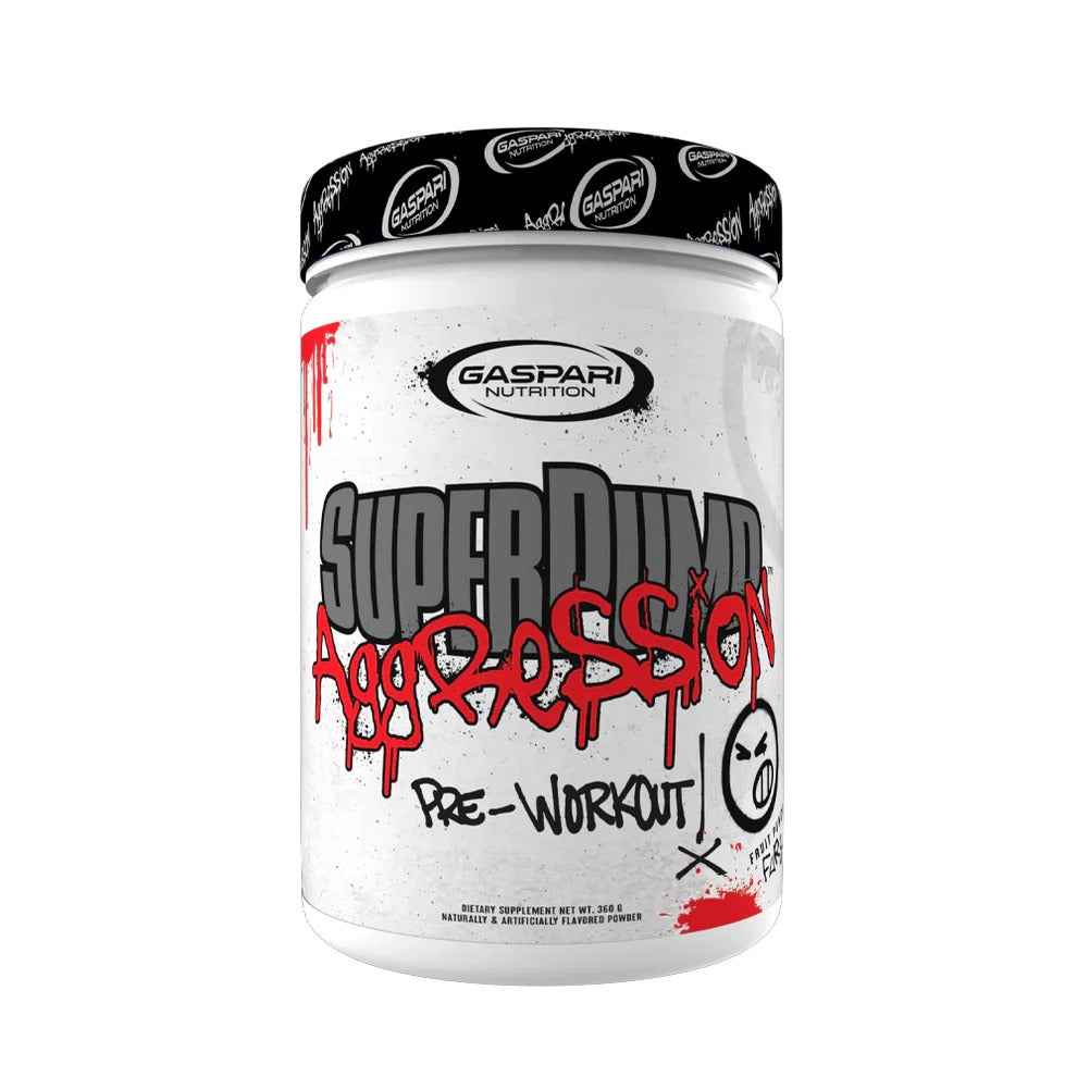 Gaspari Nutrition Super Pump Aggression Pre Workout | Fruit Punch Fury