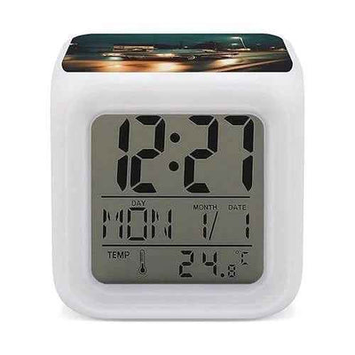 Orbital Glow Mini Bluetooth Speaker – Metallic Gradient Wireless Sound