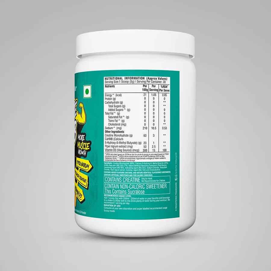 HEALTHFARM Creatine + HMB – Ultra Fast Absorption Strength Formula