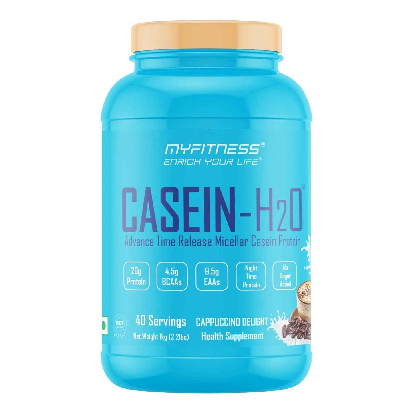 MyFitness CASEIN-H20 Advanced Time-Release Micellar Casein Protein