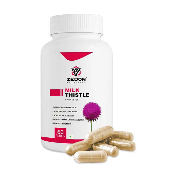 Zedon Nutrition Milk Thistle – 600mg Advanced Liver Support