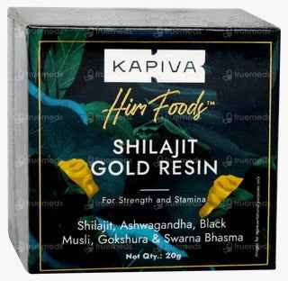 Kapiva Him Foods Shilajit Gold Resin 20gm