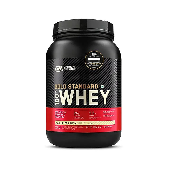 Gold Standard 100% Whey Protein Powder | Vanilla Ice Cream 1Kg