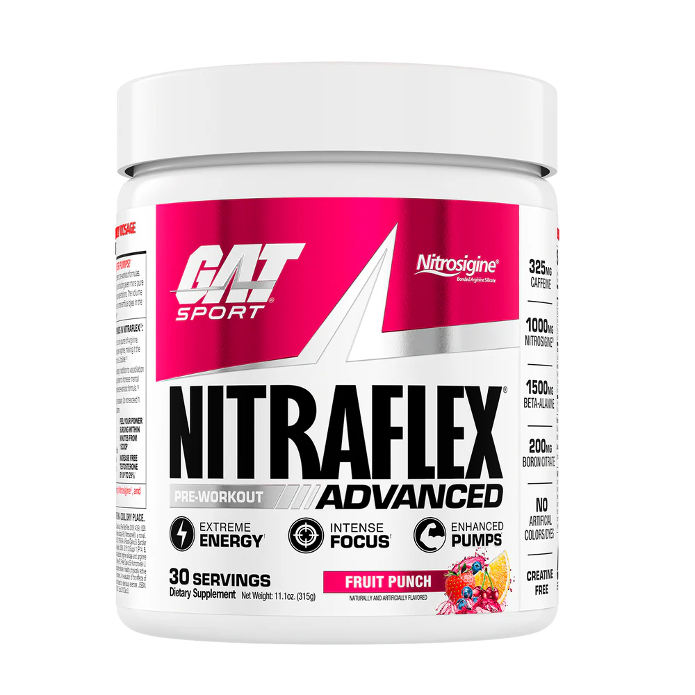 NITRAFLEX ADVANCED Fruit Punch - Protein Guru1