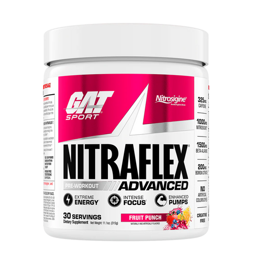 NITRAFLEX ADVANCED Fruit Punch - Protein Guru1
