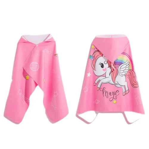 CHILDREN SWIMMING TOWEL WITH HODDIE