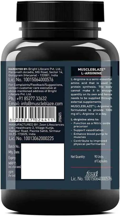 MuscleBlaze L-Arginine