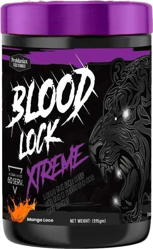 Blood Lock Stim-Loaded Pre-Workout Mango Loco